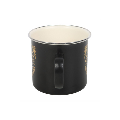 Viking Compass Enamel Mug