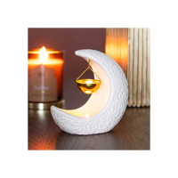 Crescent Moon Hanging Oil Burner