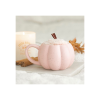 Pink Pumpkin Mug and Socks Set