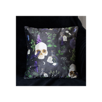 35cm Square Venom & Vines Print Cushion