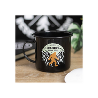 Bigfoot Search Team Enamel Mug