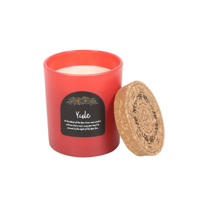 Yule Wintergreen Wheel of the Year Candle