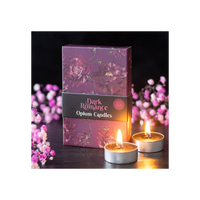 Set of 6 Dark Romance Opium Tealight Candles