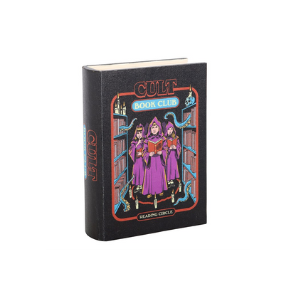 Cult Book Club Book-Shaped  Storage Box by Steven Rhodes