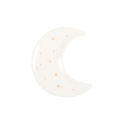 Love Healing Crystal Set with Moon Trinket Dish
