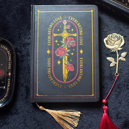 Rose and Sword A5 Notebook