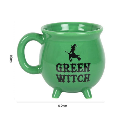 Green Witch Cauldron Mug