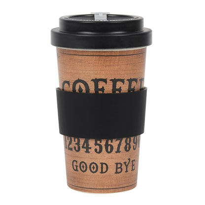 Classic Talking Board Bamboo Eco Travel Mug