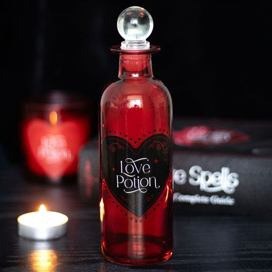 Decorative Glass Love Potion Bottle