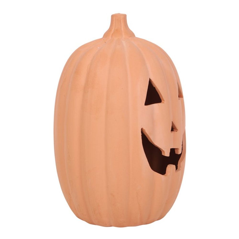 23cm Terracotta Pumpkin Ornament