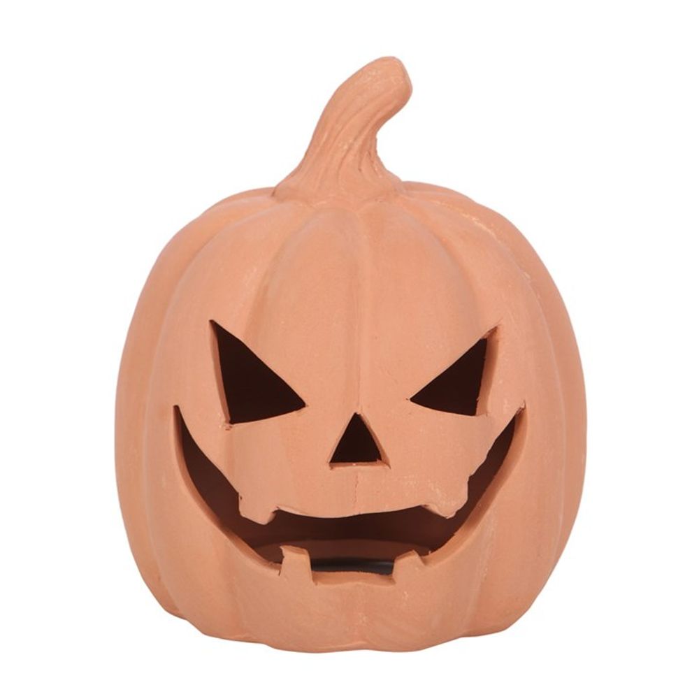 12.5cm Terracotta Pumpkin Ornament