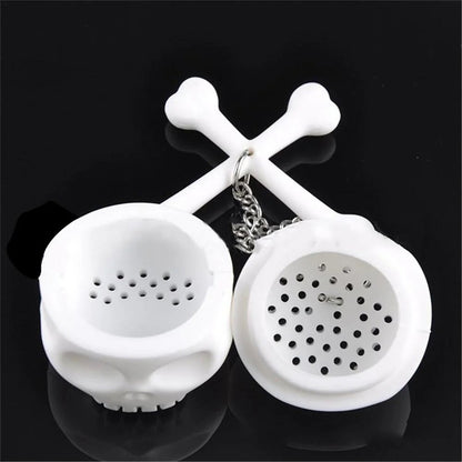 Skull tea/coffee strainer