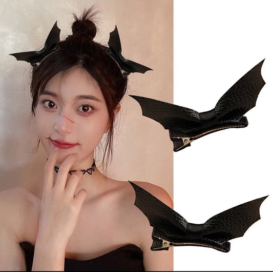 Large Bat Hair Clip